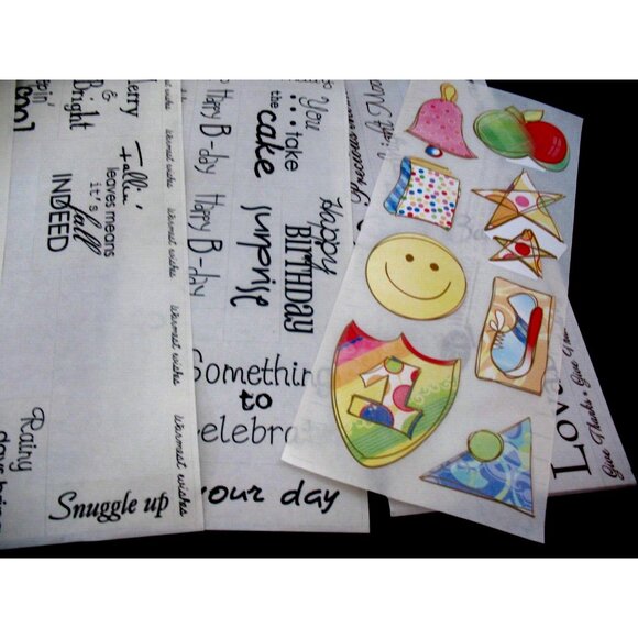 Lot of Stickers, Great Lengths, Summer, Autumn, Winter, Spring, Titles. - Picture 8 of 8